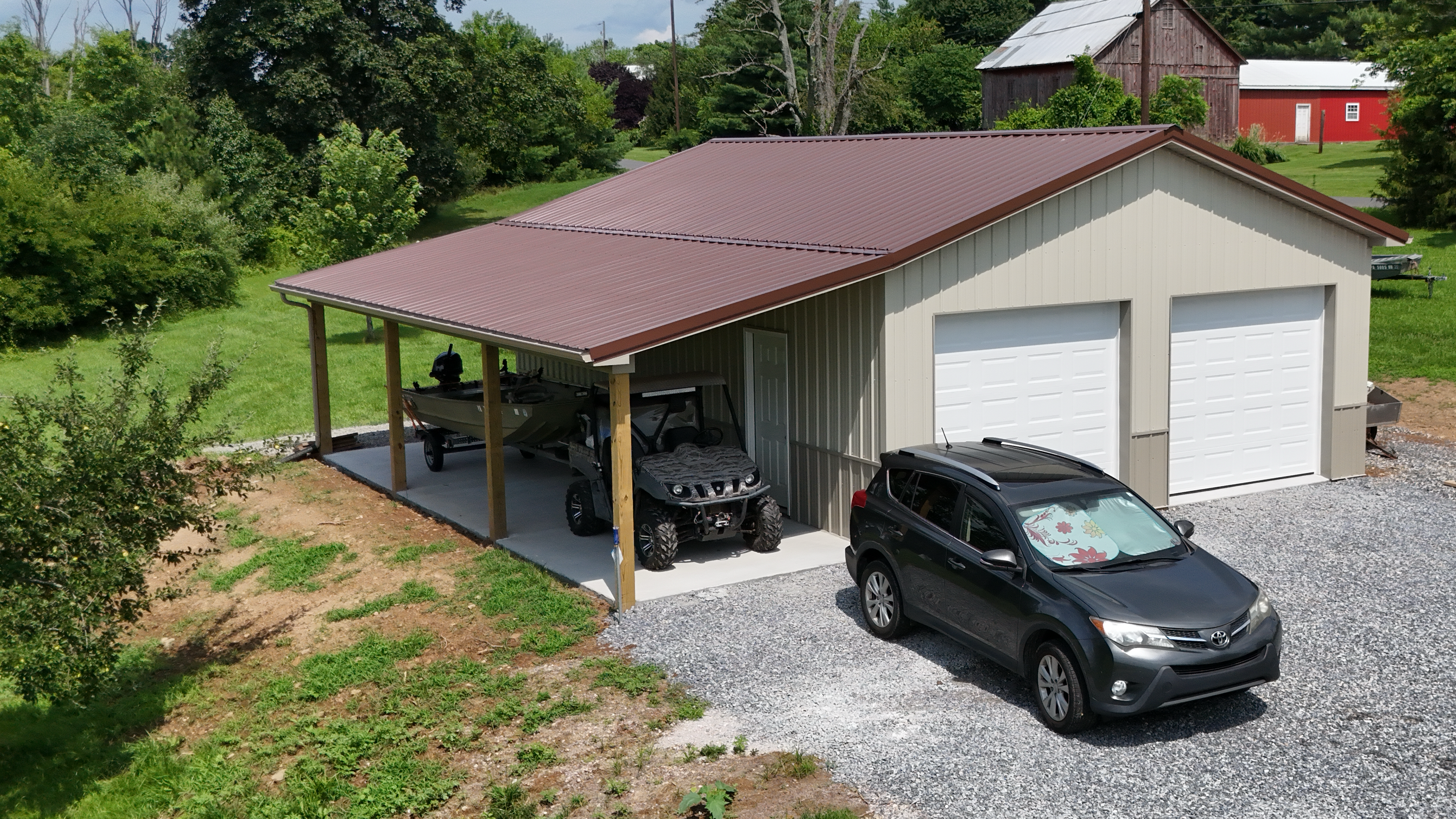 Impressive Garage Pole Building Kit