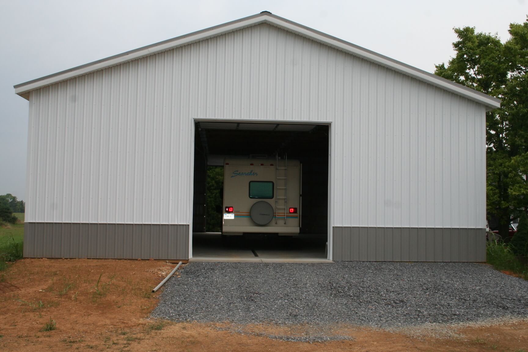 0’ x 60’ x 18’ RV Storage Pole Building