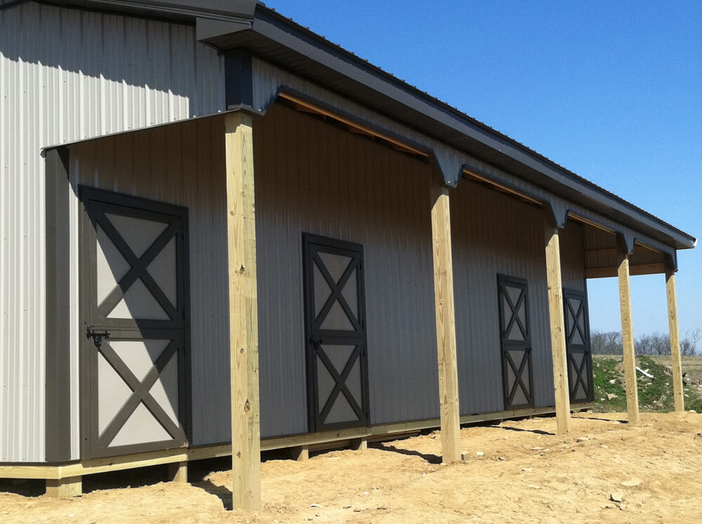 Large Horse Barn